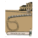 Ilustrao do enigma pegue o trem no lao.