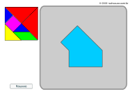 Jogo para Computador - Tangram Hexágono Irregular - Disciplina - Matemática