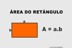 rea do retngulo