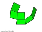 Cubo: do bi ao tridimensional - planificao