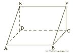 Representao de um prisma triangular. 