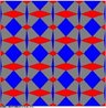 O significado da palavra mosaico comumente aparece em dicionrios como "dar forma ou arranjar pequenos quadrados em padro de ladrilhagem", pois as primeiras ladrilhagens foram feitas com ladrilhos quadrados. Contudo, j h algum tempo os mosaicos so confeccionados com todo tipo de polgono (regulares ou no). Assim, com esta imagem pode-se observar que um polgono regular possui 3 ou 4 ou 5 ou mais lados e ngulos, todos iguais. Pode-se tambm perceber que apenas trs polgonos regulares so usados no plano euclideano para a confeco de mosaicos regulares: tringulos, quadrados ou hexgonos. Ou seja, para que se possa confeccionar um mosaico regular, os polgonos devem preencher o plano em cada vrtice e o ngulo interno deve ser um divisor exato de 360 graus, o que  verdadeiro apenas para os polgonos mencionados. Pode-se ainda observar semelhanas por meio da simetria, tambm presente nesta imagem. 