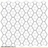 O significado da palavra mosaico comumente aparece em dicionrios como "dar forma ou arranjar pequenos quadrados em padro de ladrilhagem", pois as primeiras ladrilhagens foram feitas com ladrilhos quadrados. Contudo, j h algum tempo os mosaicos so confeccionados com todo tipo de polgono (regulares ou no). Assim, com esta imagem pode-se observar que um polgono regular possui 3 ou 4 ou 5 ou mais lados e ngulos, todos iguais. Pode-se tambm perceber que apenas trs polgonos regulares so usados no plano euclideano para a confeco de mosaicos regulares: tringulos, quadrados ou hexgonos. Ou seja, para que se possa confeccionar um mosaico regular, os polgonos devem preencher o plano em cada vrtice e o ngulo interno deve ser um divisor exato de 360 graus, o que  verdadeiro apenas para os polgonos mencionados. Pode-se ainda observar semelhanas por meio da simetria, tambm presente nesta imagem. 