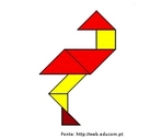 Tangram - Avestruz